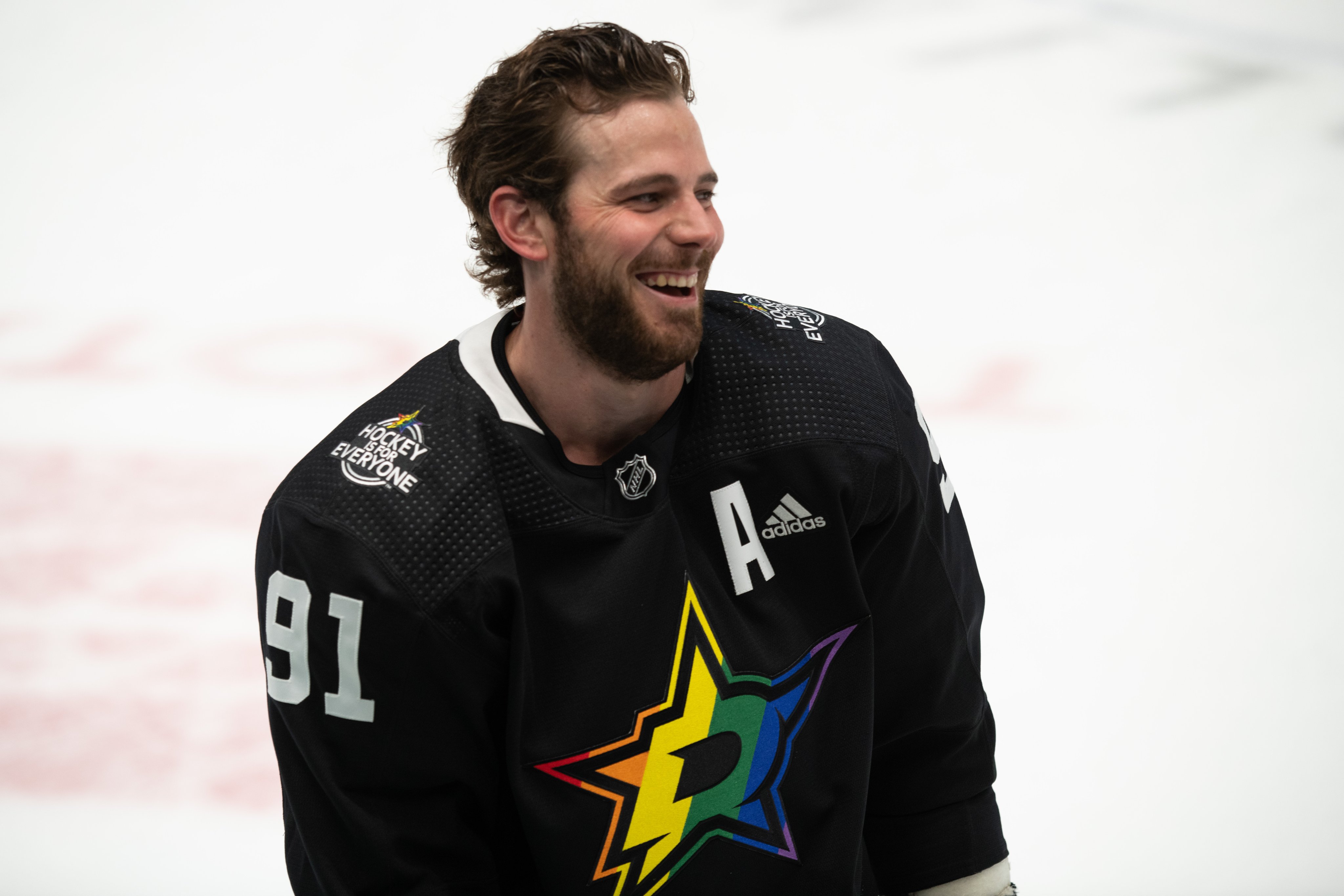 NHL on X: These @DallasStars Pride Night jerseys are truly