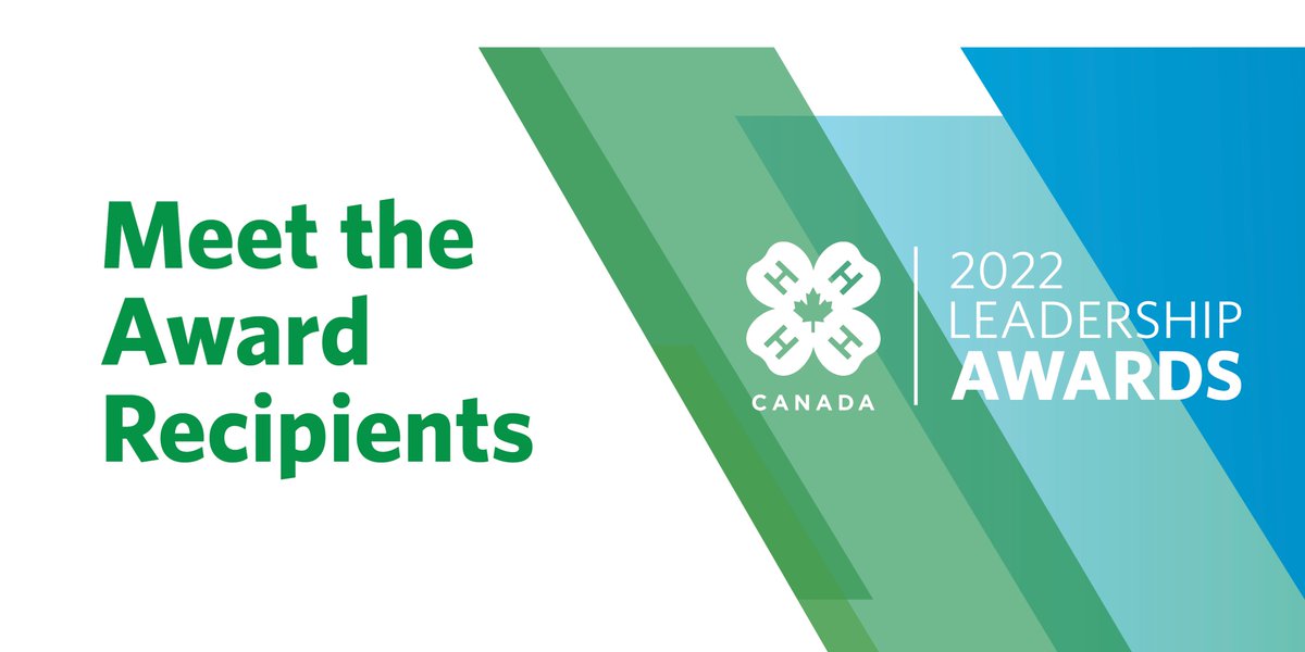 4HCanada's tweet photo. Meet the outstanding and well-deserved award recipients being honoured at tonight’s #4HAwards! 🧵👇 https://t.co/mS7CfEFW9P