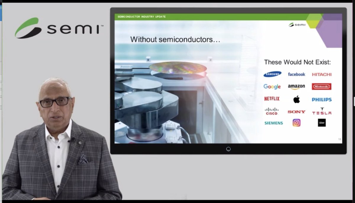 aseglobal's tweet image. Powerful words from SEMI CEO Ajit Manocha this morning at the #HeterogeneousIntegration Symposium. #Semiconductors make anything possible. #electronics #roadmaps #innovationthatmatters