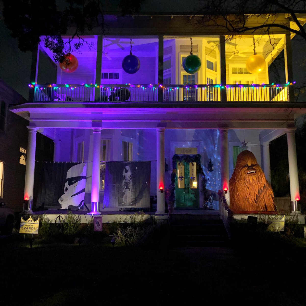 Mardi Gras Strikes Back #yardigras  #yardigras2022 #ogd