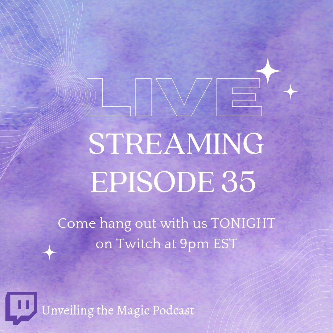 UnveilingMagic's tweet photo. We've missed you guys!! Meet us in the chat!! #Twitch #goinglive #gobletoffire https://t.co/UUFHCOpeYG