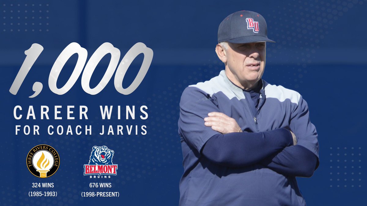 𝟏,𝟎𝟎𝟎 𝐂𝐀𝐑𝐄𝐄𝐑 𝐖𝐈𝐍𝐒

Congratulations to head coach Dave Jarvis on an incredible accomplishment!

#ItsBruinTime