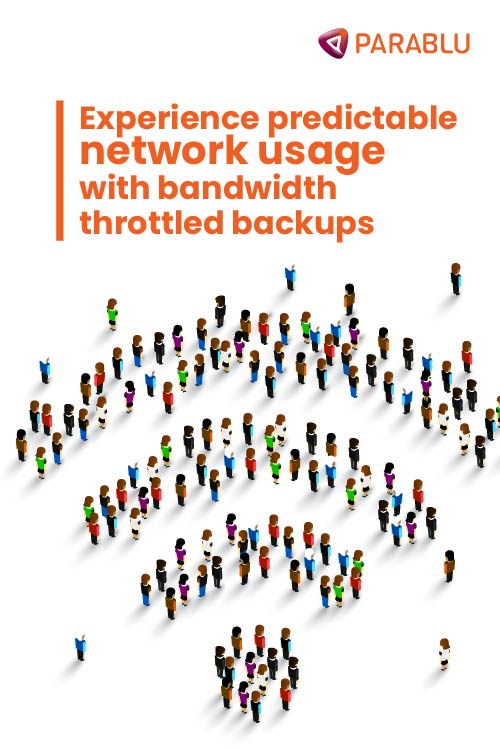 ParabluInc's tweet photo. Say goodbye to choked networks with #bandwidththrottling for data backups. Know more - https://t.co/PUo1YAhssY

#datasecurity #databackup https://t.co/4SU35UyKNC