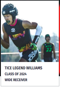 WRHitList's tweet photo. Just released! @WRHitList
Premium 2024 3⭐️ WR @tice_williams Conroe HS (TX)
Evaluation, Scouting Report and Rank
6'2 Wide Receiver / 4.48 40 🤯
👀 Check it out!
Profile: https://t.co/ffq6bsQoyj https://t.co/99dS5MiH0B