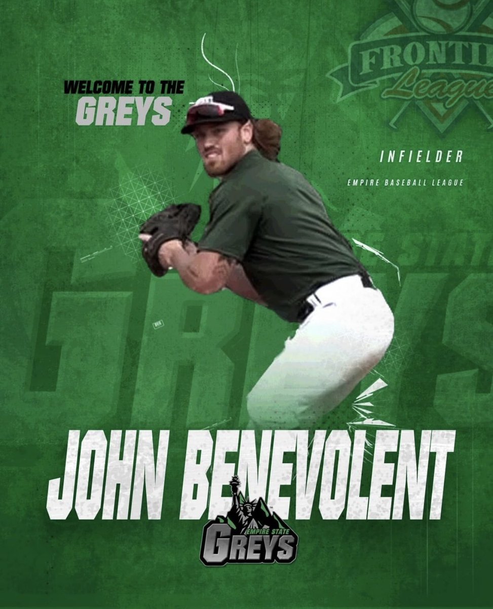 johnbenevolent's tweet photo. I am blessed to have this opportunity. I can’t wait to start my professional career with the @empirestgreys and I want to thank @eblbaseball , excited to get going. 🙏🏼 https://t.co/Py7mBl5zB0