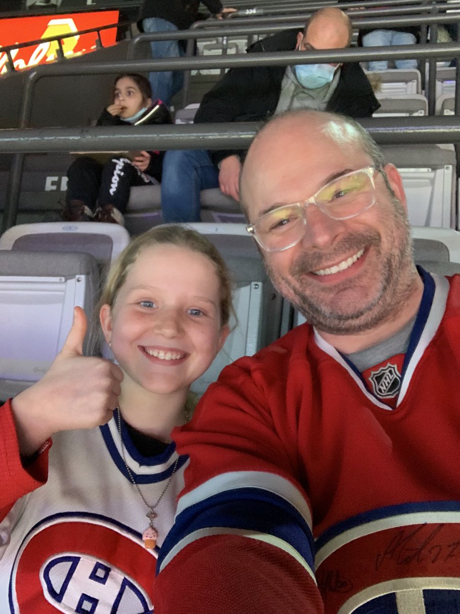 Content d’être de retour au Centre Bell pour continuer notre tradition ! #habselfie