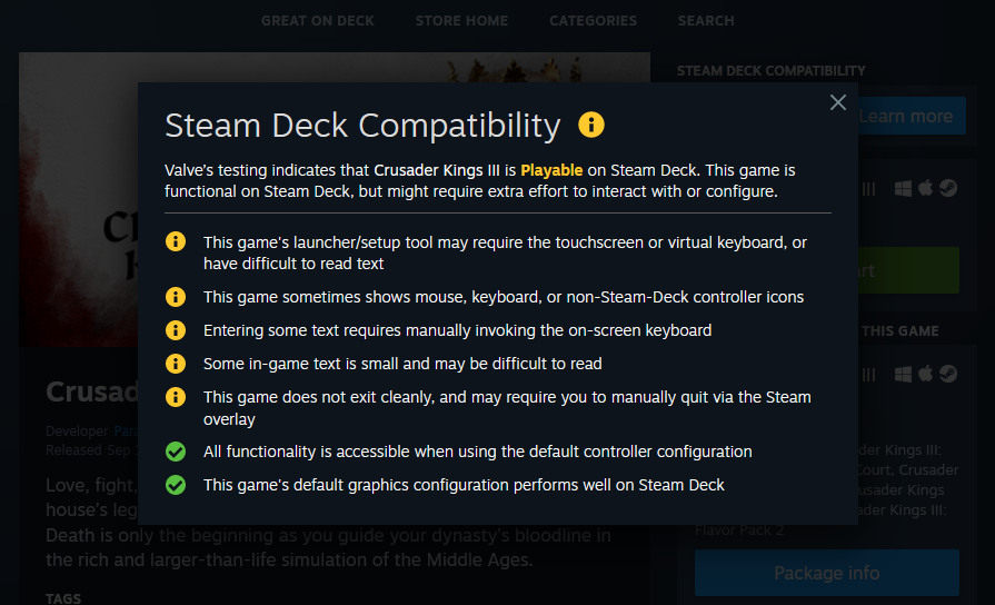 Wario64's tweet image. some Playable/Verified games in today's Steam Deck batch:
-Sonic &amp;amp; All-Stars Racing Transformed Collection
-Crusader Kings III
-Baldur's Gate: Dark Alliance
-Puyo Puyo Tetris 1/2
-Townscaper
-Wolfenstein: Youngblood
-Pillars of Eternity II: Deadfire
-Captain Tsubasa