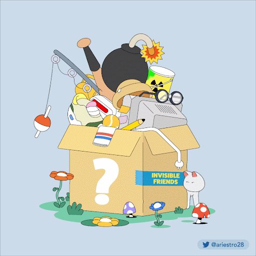 #NewNFTProfilePic Just minted my <a href="/InvsbleFriends/">Invisible Friends</a> lucky number 13‼️
