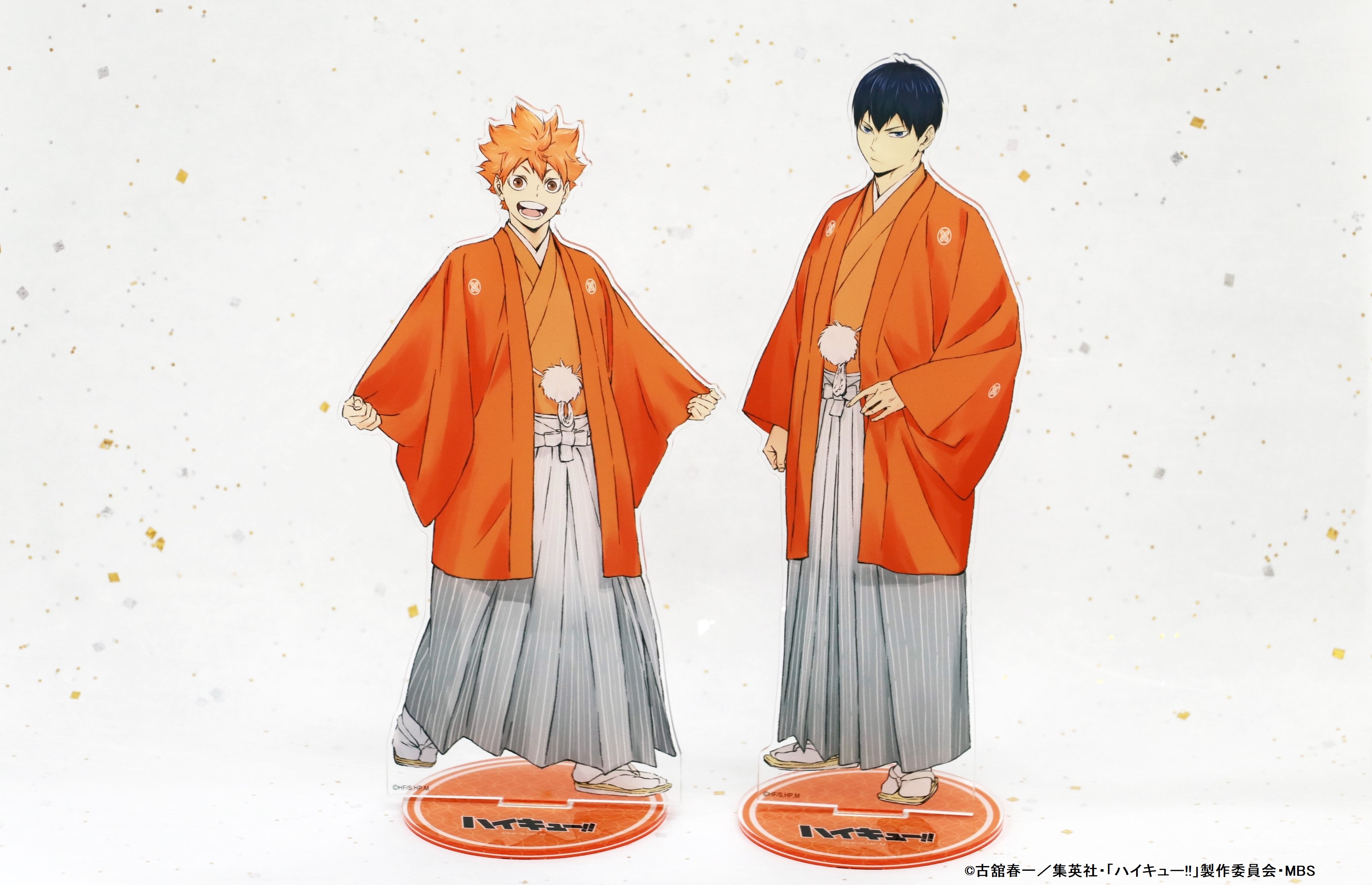 ハイキュー展
３層プリントアクリルキーホルダー
菅原　木兎　及川　二口　白布 Amazon.co.jp: ハイキュー!!展 複製原画 話 挑戦者たち : おもちゃ