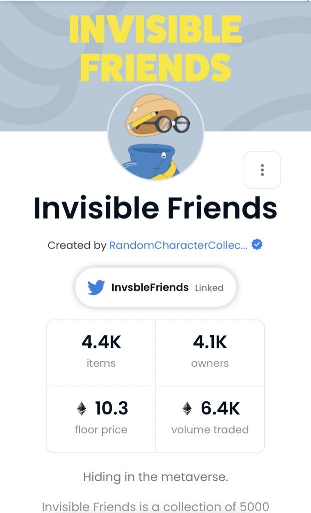 Mike 🇺🇸 (@mikezillionaire) on Twitter photo Who’s gonna win? @AzukiZen <a href="/InvsbleFriends/">Invisible Friends</a>
🟢 Like for Azuki NFT
🟡 Retweet for Invisible friends
#Poll ends in 7 days Who’s gonna win? @AzukiZen <a href="/InvsbleFriends/">Invisible Friends</a>
🟢 Like for Azuki NFT
🟡 Retweet for Invisible friends
#Poll ends in 7 days