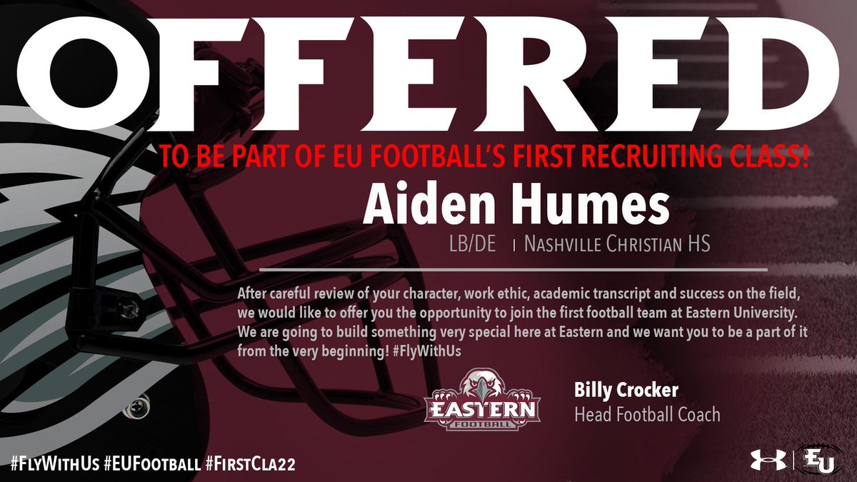 After a talk with @patwennin I am excited to say I have received my 4th offer‼️<a href="/NCSRecruiting/">Nashville Christian Football Page</a> <a href="/_NCSathletics/">Nashville Christian Athletics</a>