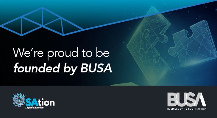 _sation's tweet photo. 1 / 2 Did you know that #BUSA founded #SAtion? As the largest SA federation of business organiSAtions in terms of employment contribution to the economy & GDP, BUSA identified digitaliSAtion as a critical imperative & mechanism to propel SA towards its social & economic goals. https://t.co/3ifs0E6qMP