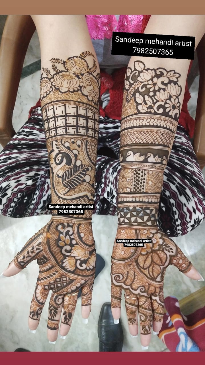 Sandeep Mehandi Artist (Home Service Free) on Twitter: 