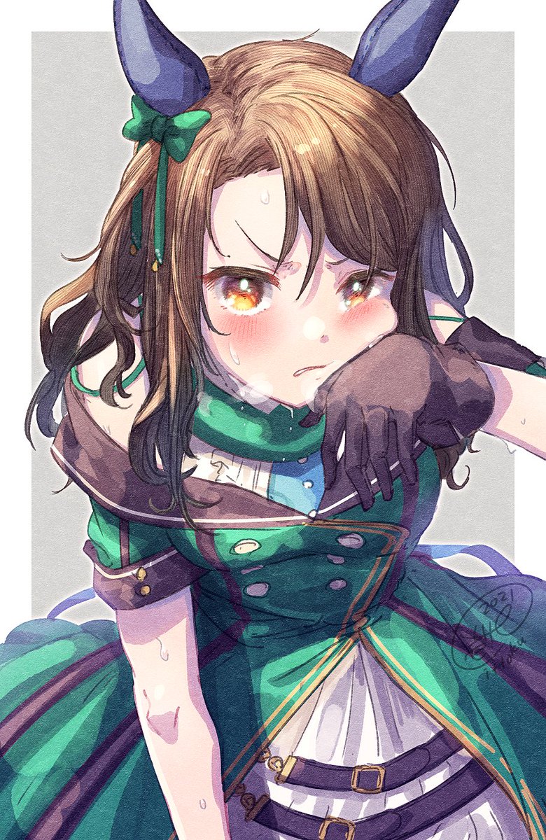 ウマ娘「🎉ウマ娘1周年おめでとうございます!
熱くしてもらった分これからも色々描きたい」|壱十九 / illustratorのイラスト