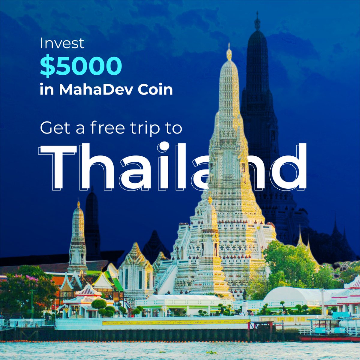 Get a reward for your contribution for your future and the society. Invest now and win a trip to Thailand! Follow for more info.

#mahadevcommunity #harharmahadev #crypto #MHDC #mhdccoin #charity #fightagainstcancer #cancerresearch #blockchain #digitalcurrency #longterminvestment