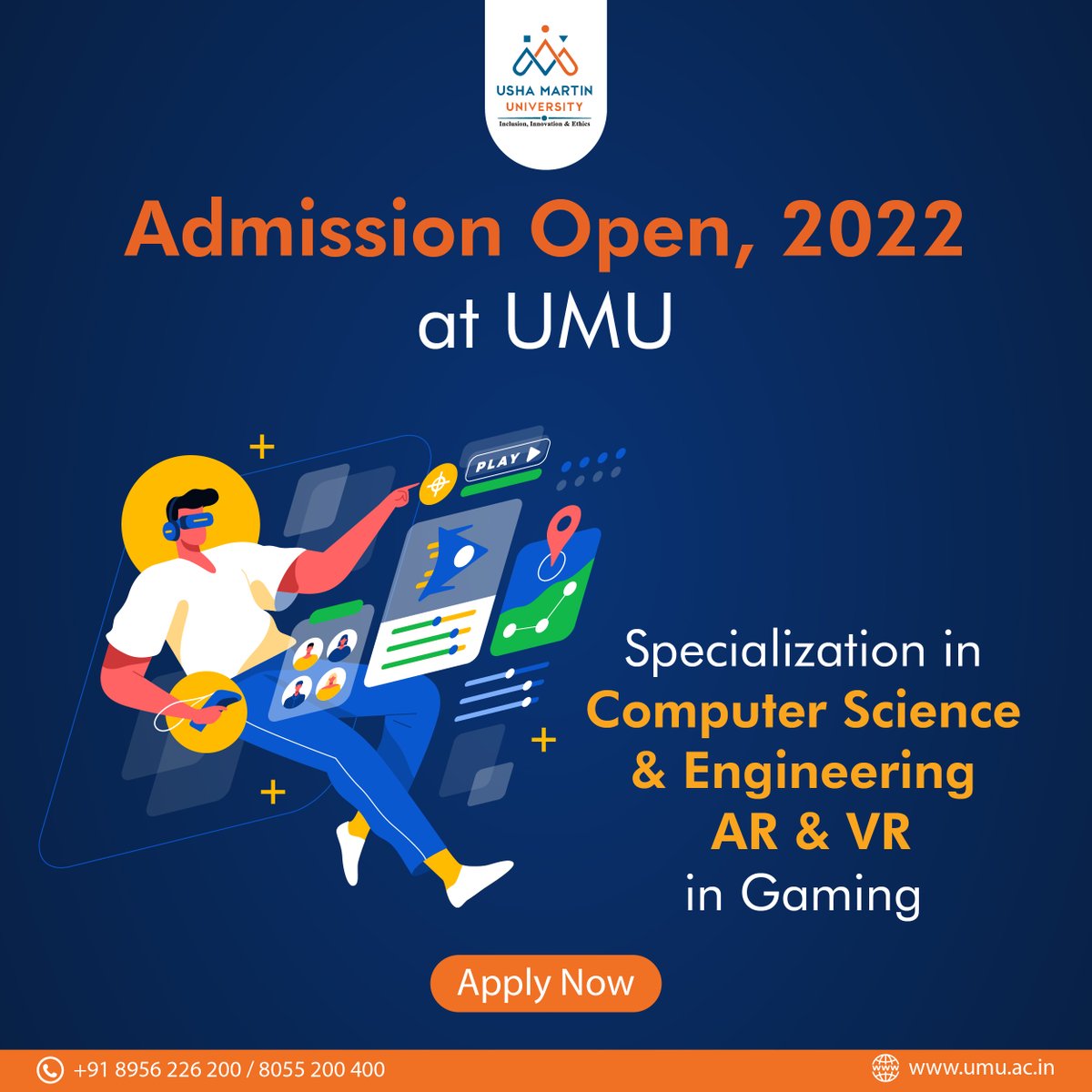 UshaMartinUnv's tweet image. MCA specialization in 𝗚𝗿𝗮𝗽𝗵𝗶𝗰𝘀 &amp;amp; 𝗚𝗮𝗺𝗶𝗻𝗴 𝗔𝗥/𝗩𝗥 Collaboration with IBM 

𝗖𝗹𝗶𝗰𝗸 𝗵𝗲𝗿𝗲 𝘁𝗼 𝗮𝗽𝗽𝗹𝘆 𝗡𝗼𝘄:: bit.ly/3seqodI
.
#graphics_gaming #ushamartinuniversity #mcaspecialization #admissionopen2022 #umujharkhand #mcacollaborationwithIBM