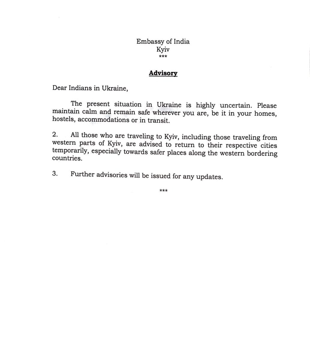 India in Ukraine tweet media