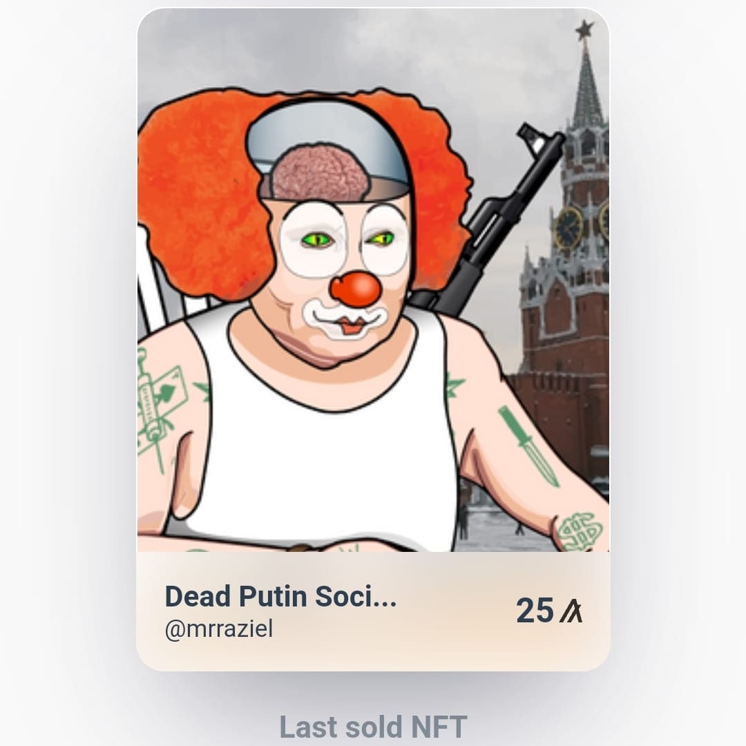 TokerAlon's tweet photo. Apparently this is a master calls 🤡 clown and his team is putin been sold get one for yourself #NFTCollection #Algorand https://t.co/xc1JHQsMHm