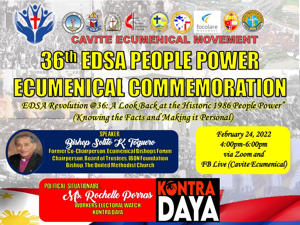 #EDSA36 #NeverForget  #NeverAgain