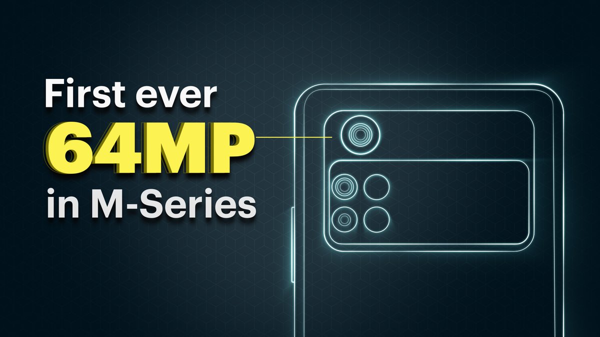 IndiaPOCO's tweet image. First times are always special and that’s why today’s episode is so special for us. We unveil the first ever 64 MP camera in the M series with #POCOM4Pro’s 64MP primary camera. #StepUpUrFun