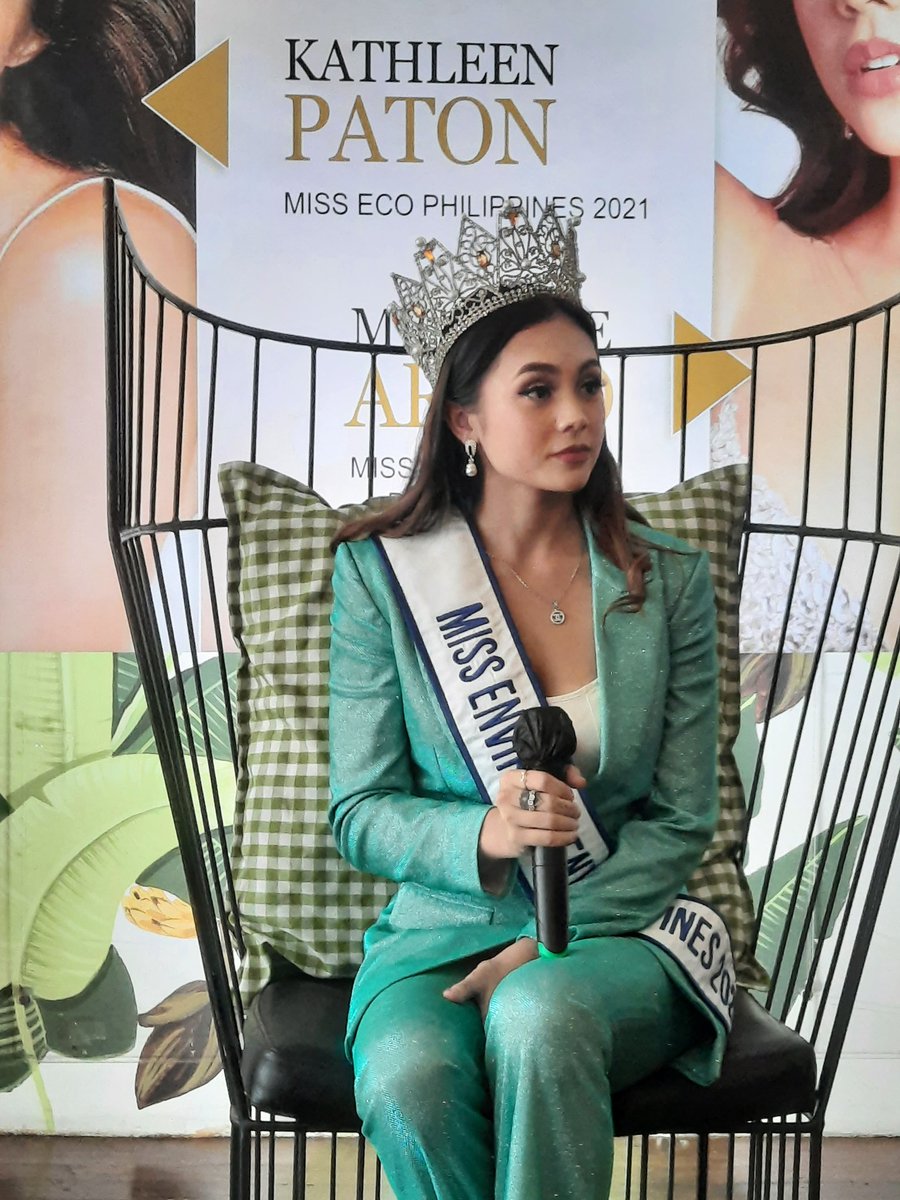 diyarista's tweet photo. NOW: 2021 Miss Environment PH Michelle Arceo catches up w/ a select group of pageant media members before she competes for the 1st #MissEnvironment tilt in #India next month. .@inquirerdotnet @Inq_Lifestyle https://t.co/Jdwf88FJXT