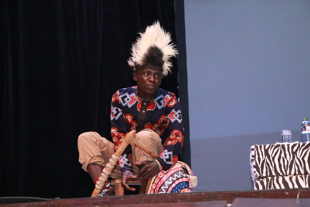 CultureCentreKE's tweet photo. 3rd &amp; last day of the first Performing Arts Conference 
#ARTSCON1 
#inspiringculturalconnections
Ododa Ensemble starts us off on a Nyatiti performance https://t.co/Kqadz7RWXG