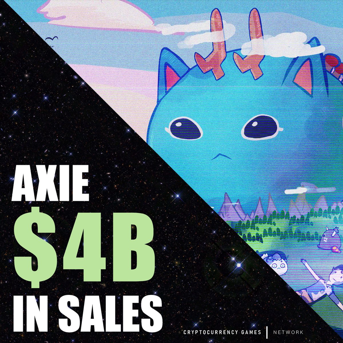 CGamesNetwork's tweet photo. The trading of NFTs between players on the blockchain-based video game topped $2.5 million in the past 24 hours alone. https://t.co/1v2x7H2U3n