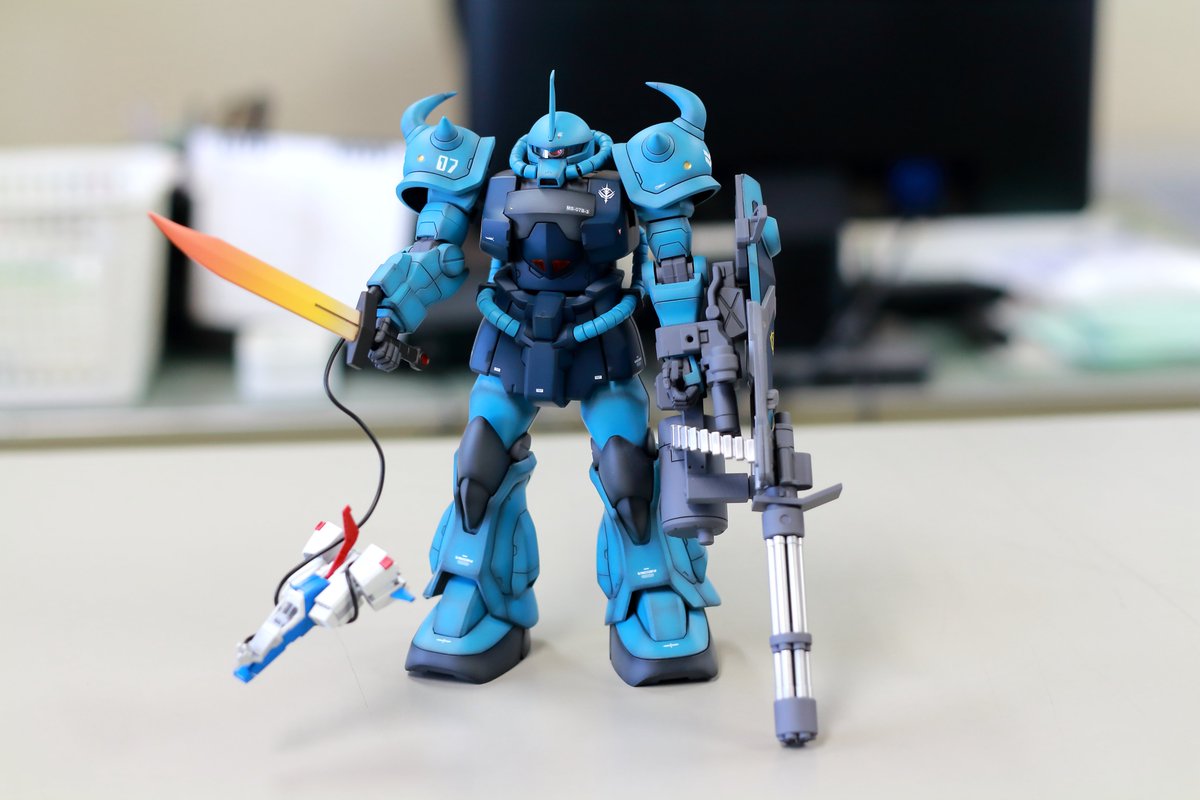 renton513's tweet photo. コアファイター散歩してるみたいになっちゃったグフカスタム #ガンプラ https://t.co/YIDwH7fXR4