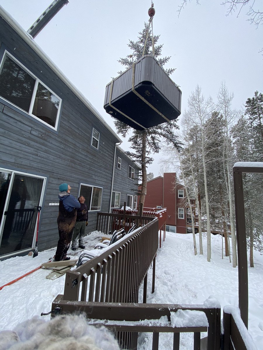 Hottub_Company's tweet photo. #D1spas hot tub install. This is how we do it! #hottubs #TheHotTubCo https://t.co/zWfaXabIGi