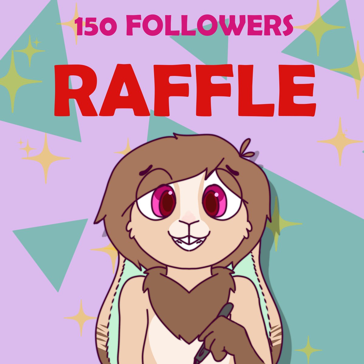 ElBunnito's tweet photo. IT'S HAPPENING OH BOY
150 FOLLOWERS 
✨R A F F L E ✨

To participate:
- FOLLOW
- RT
- DROP YOUR REF (Optional but appreciated)

Winner will be announced:
March 10th

Winner will be picked with Twitter Picker (TESTING)

ToS(Included in Commissions ToS): https://t.co/fZ1BpdGbi0 https://t.co/ebAqoc7Lrj