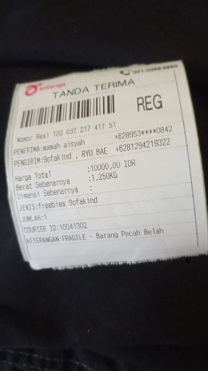 9ofaKind's tweet photo. Mama aisyah paket di kembalikan karena gk ditmukan alamatnya 😫 tolong DM kita .. thx https://t.co/9EFzlGyWwH