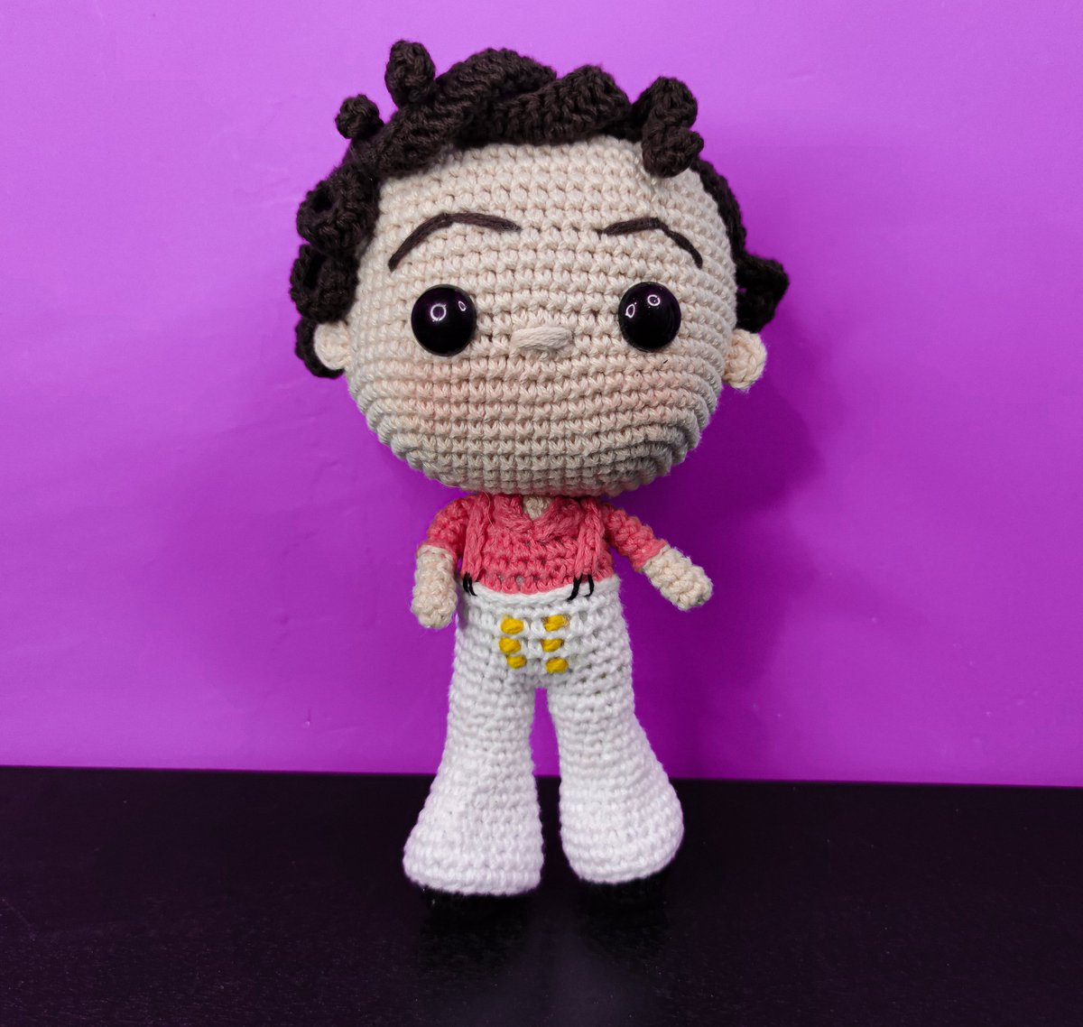 Crocheteando701's tweet photo. Harry Styles tejido.
.
.
#crochet #tejido #HarryStyles #amigurumi https://t.co/qbYCWugO5r