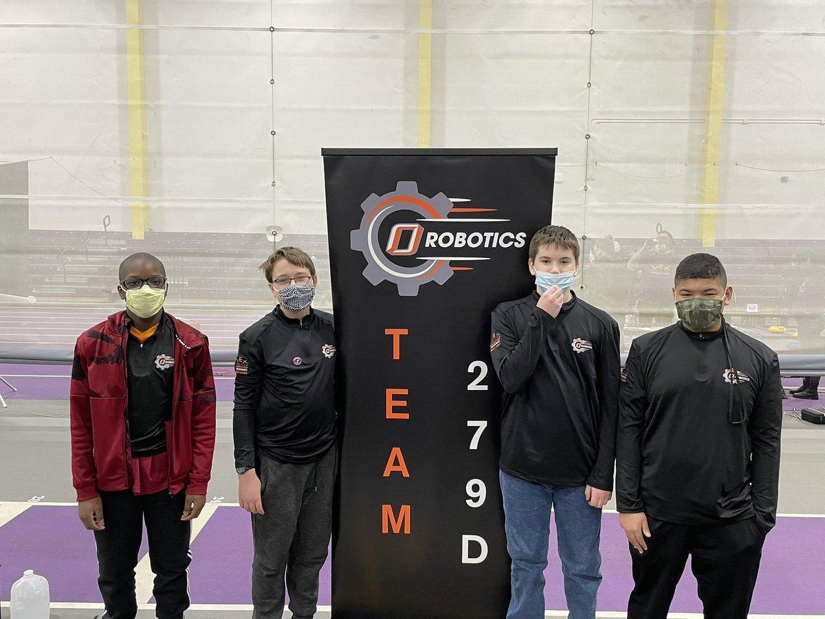 osseo_robotics's tweet photo. Congratulations to teams #279A &amp; #279D along with #2845A &amp; #2845B who will be representing Osseo Middle &amp; Senior High at the VEX State Robotics tournament in St. Cloud, MN March 3 &amp; 4. #osseoexcellence @OSHorioles @ISD279 @ccxnews @StarTribune https://t.co/gA9uaNe68y