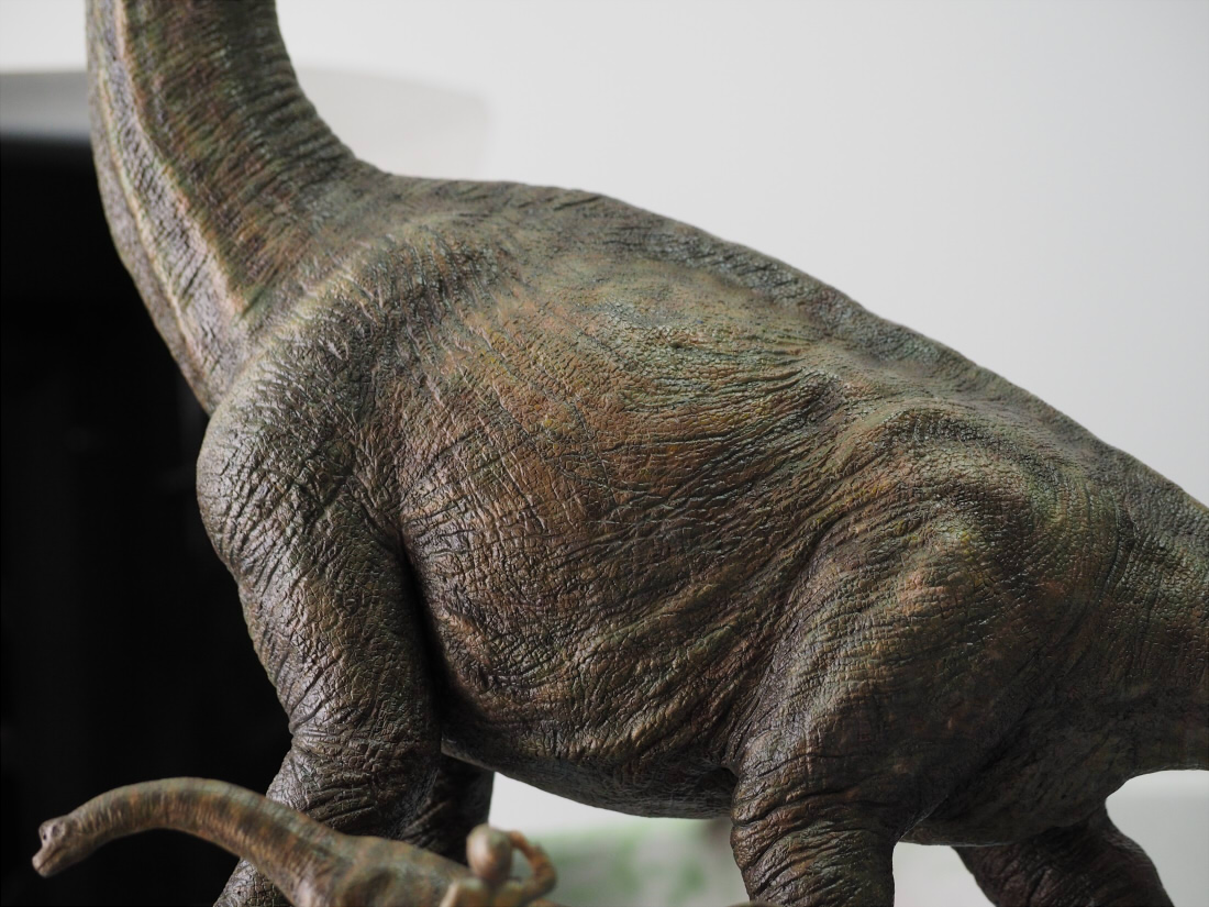 79vg_R's tweet photo. タミヤのブラキオサウルス、これは…作ってきた中で一番楽しかったプラモデル…！ https://t.co/RolUsoBQpg