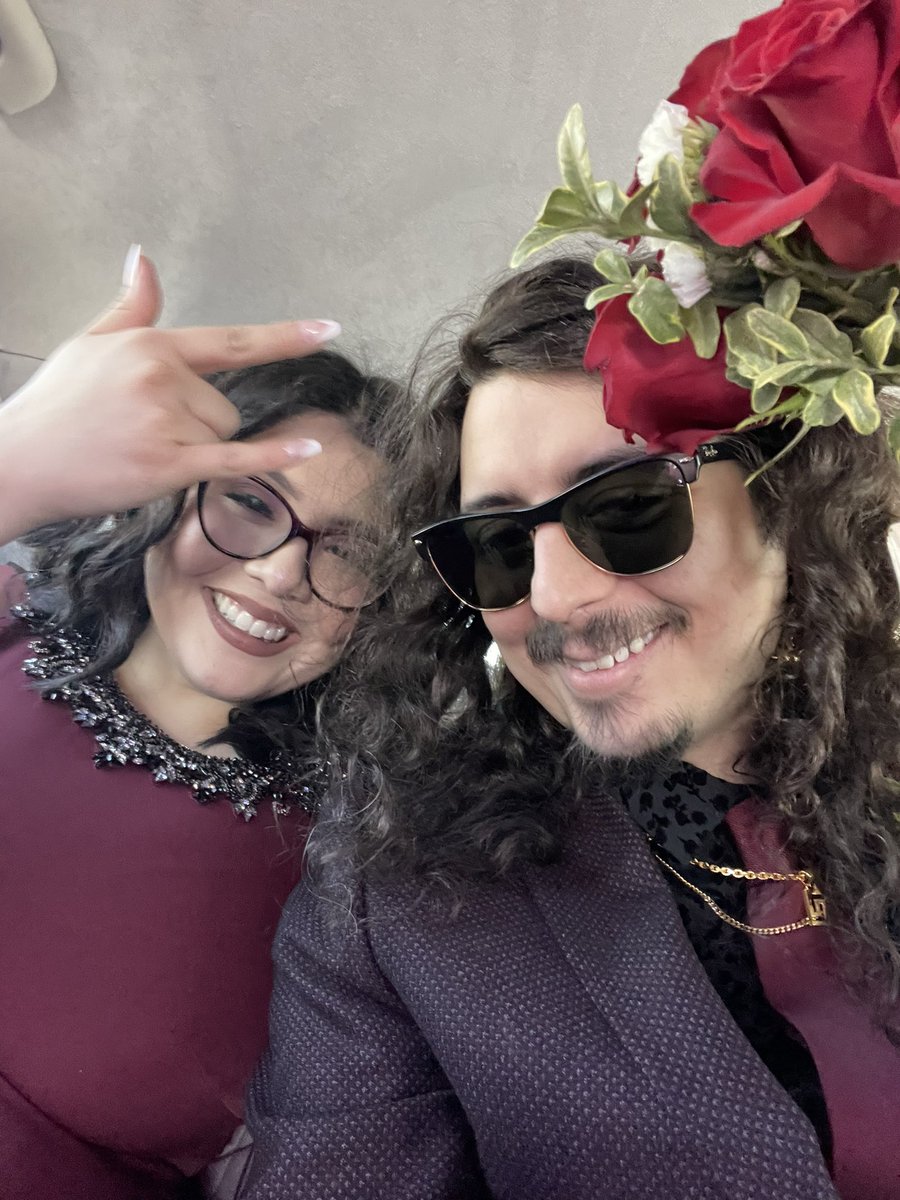 creepymaryjane's tweet photo. Married my best friend on February 21st,2022 and we couldn’t be more happier 🥰🖤 #6yearstogether #HappilyMarried https://t.co/Lmwywz4HGG