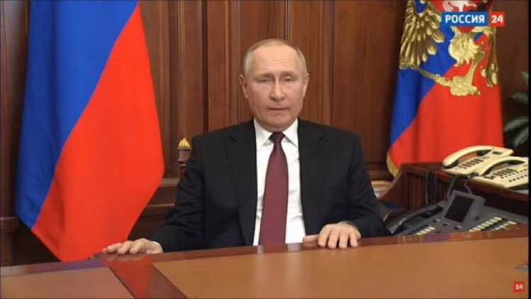 ArgollaTV's tweet photo. URGENTE-AHORA: PUTIN ORDENA UNA OPERACIÓN MILITAR EN DONBAS. https://t.co/MDaNwixbhc