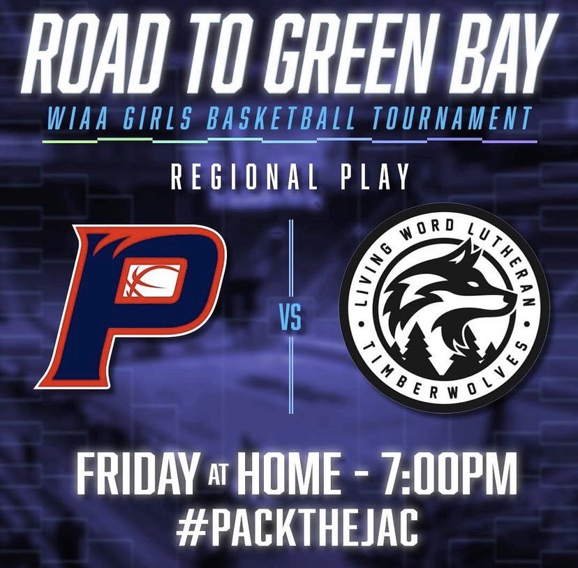 tpsgbb's tweet photo. Next Up: We play Living Word Lutheran this Friday at 7:00PM at Home! #playoffs #roadtogreenbay #tellyomomma #showmemyopponent #packthejac https://t.co/NI9qSxuUJa