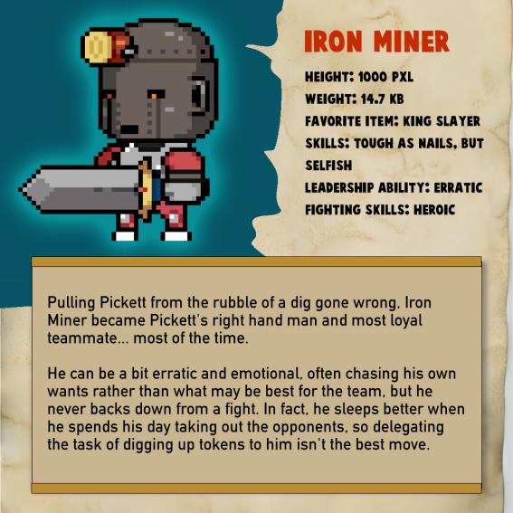 Meet a few of the miners

Play to Earn
Play to Win
NOT Pay to to win