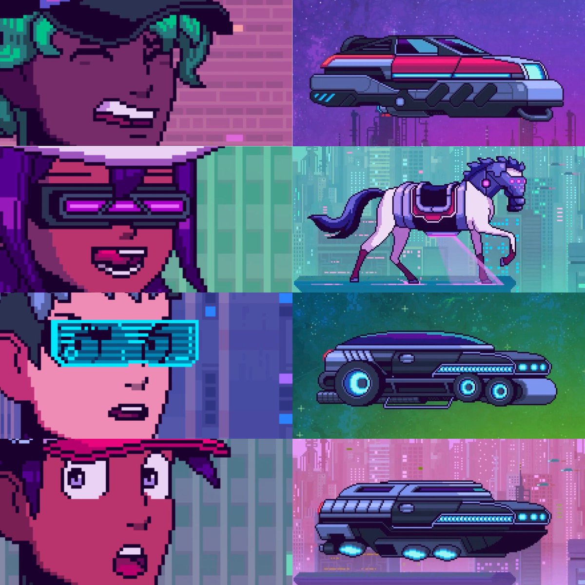 eazy_peach's tweet photo. Choose your fighter! The hype for @Animetas1 #HoverBlast is real! ๐ฆพ #ANIMETAS #ANMT #NFT https://t.co/bZaIUsitsY