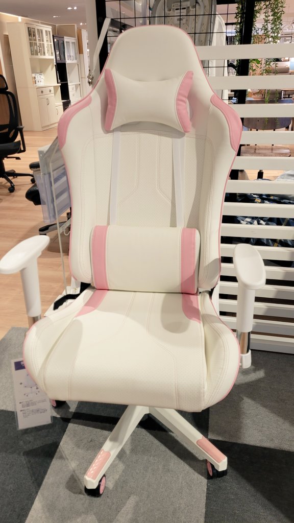 ゲーミングチェア ニトリピンク 複数台 ニトリ】「東京ゲームショウ2022」に初出展！～新商品を含むゲーミング