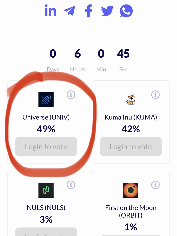 0xRobinhood's tweet photo. @univmoney is it too early to celebrate? $Univ = one of the most undervalued node projects. Time to get in? NFA, but I would bet 1 of my 3 planets that it is the next token listed with @latokens. Actually I do bet it, like + retweet and if I am wrong someone gets my baby planet. https://t.co/eGYaiDT7eq