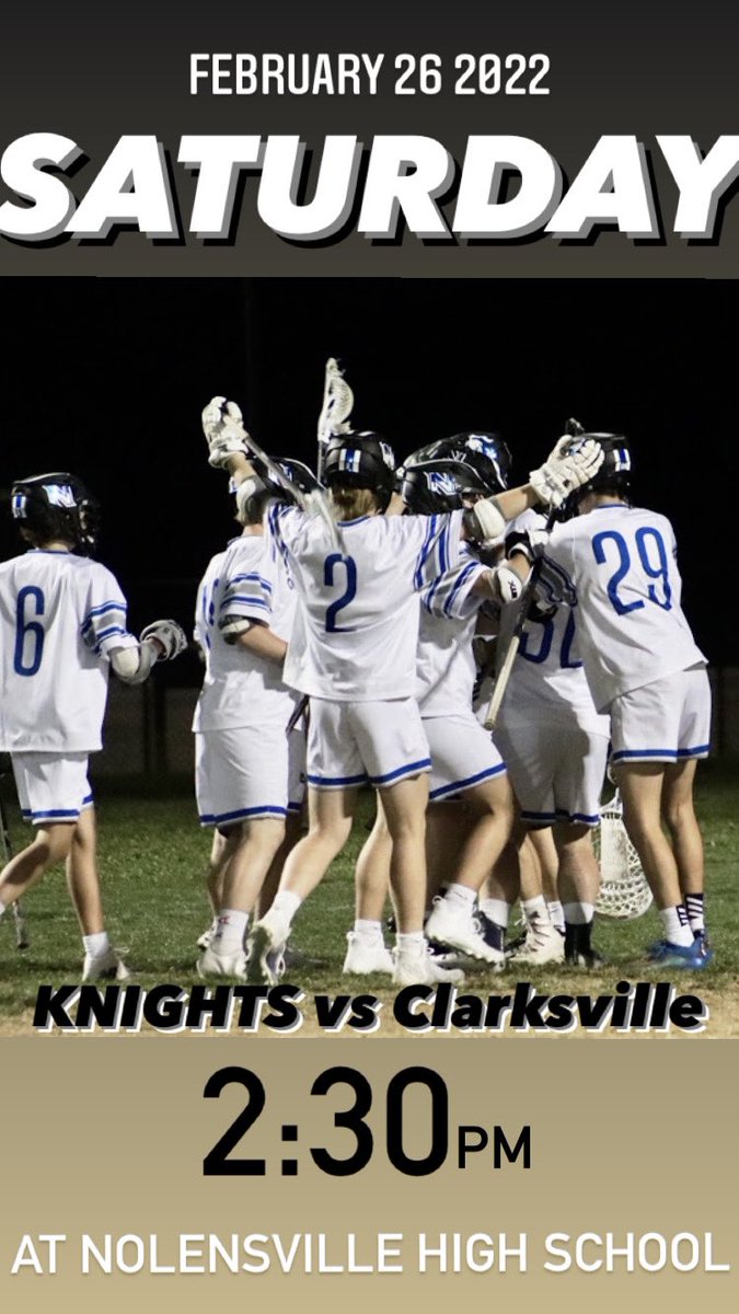 The 2022 season starts this weekend!! Come out and support your Knights! #win #family