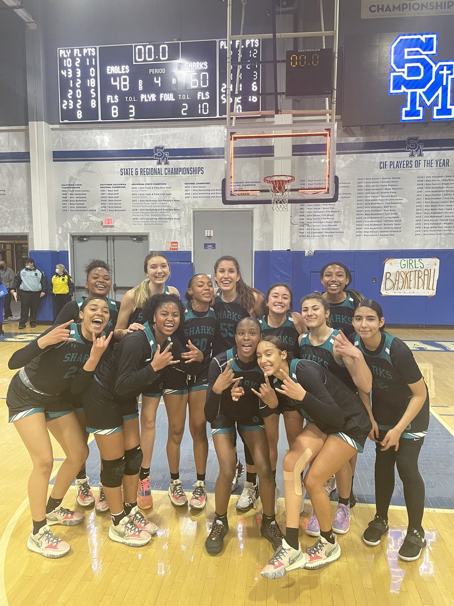 Sharks are onto the Championship- Good Luck Ladies! <a href="/SantiagoSharks/">Santiago High School</a> <a href="/CallMeEPJ/">Eric-Paul Johnson</a> <a href="/Inland_Sports/">The Inland_Sports Show</a>