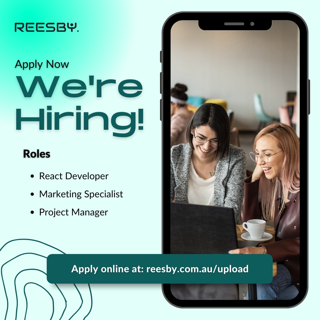 ReesbyOfficial's tweet photo. WE’RE HIRING!
We are looking for your expertise in the roles:
- React Developer
- Marketing Specialist
- Project Manager
Apply now: https://t.co/AxsfgD77qi

#jobs #careers #resume #cv #industry #tech #IT #innovation #jobinterview #resumehelp #industryspecific #professional https://t.co/OwcUNFgxSl
