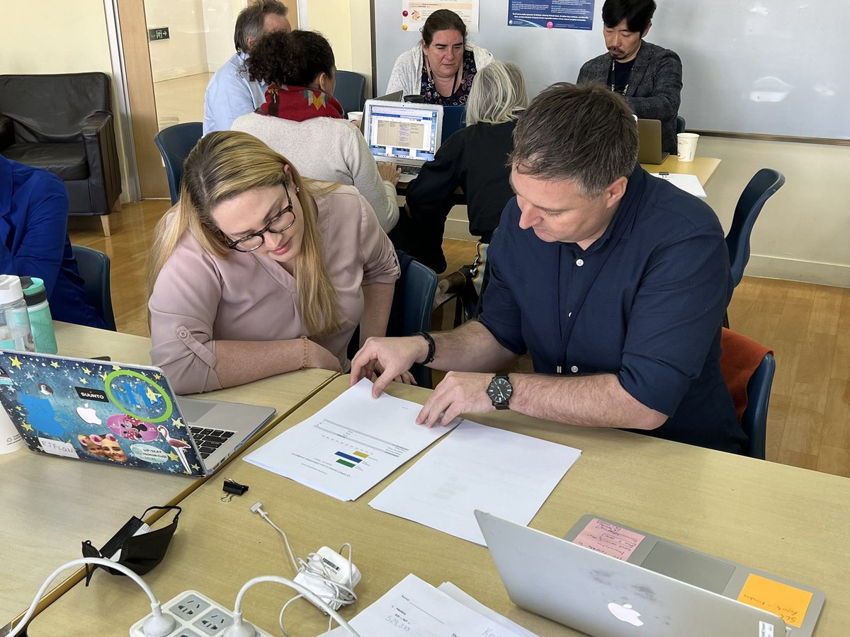 What a fun day of reflection with the #scis systemwide mathematics review team.  Today’s focus = data review and analysis. #collaboration #knowledgeable #inquirers #scispudong #scishongqiao