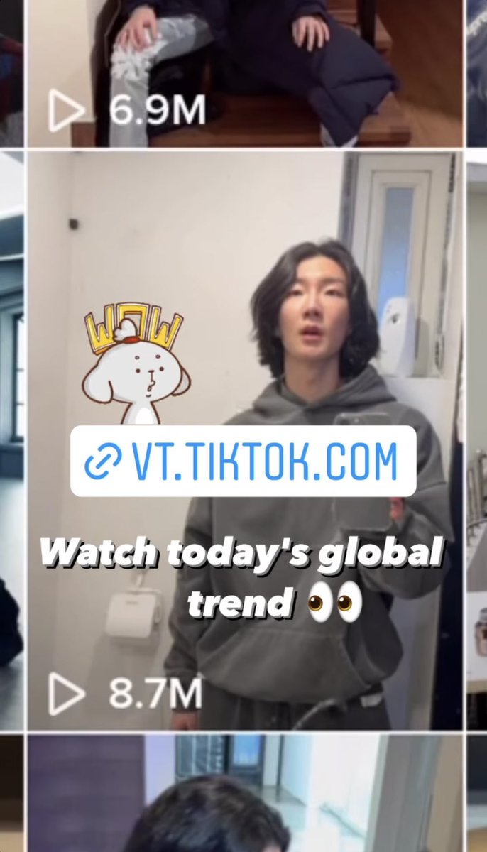 innercircleww's tweet photo. [IG] 220224 HOONY maetamong Instagram Story 

“WOW Watch today’s global trend 👀”

IG 🔗 https://t.co/NR0rzBhUJZ

Watch the viral vid on Tiktok here: https://t.co/2R2yZgduHW

#HOONY #이승훈 @official_hoony_ 
#WINNER #위너 @yginnercircle https://t.co/3J6wCWQCI9