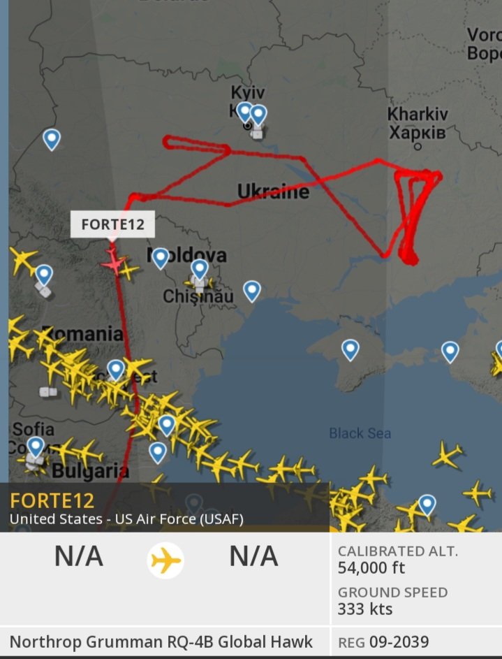 What are you doing on #flightradar24 ?! #Kyev #Kyiv #USAirForce