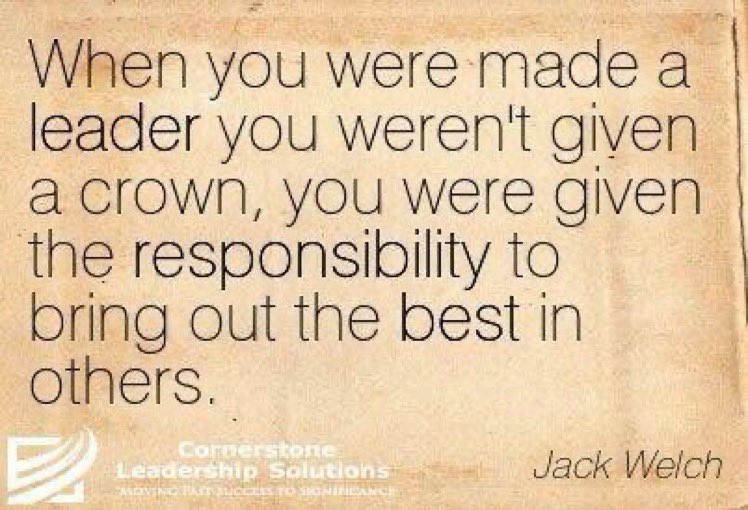 A great reminder of our awesome privilege and responsibilities as servant leaders. #inspire70 #education #Believe