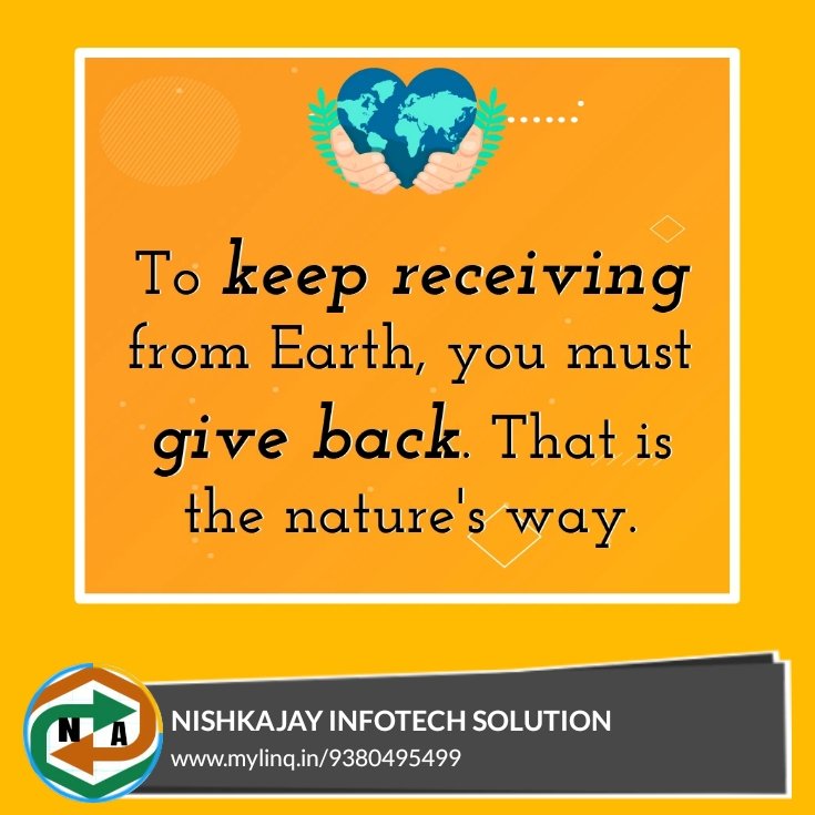 nishkajay's tweet photo. Here is an interesting thought for you. We hope you have a nice day.

~ NISHKAJAY INFOTECH SOLUTION
https://t.co/OlVGMzdBPx

#OfficialLinq https://t.co/oVhM8lkDvp