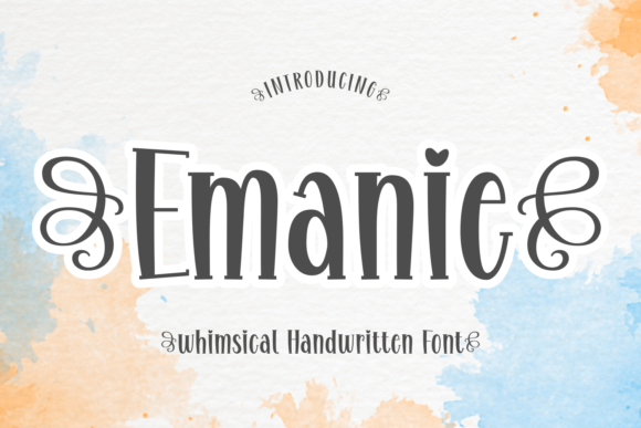 FreeCommClipArt's tweet photo. [Free Font] This fun, casual, super readable display font is called "Emanie" and is available Free for Commercial use from Creative Fabrica. https://t.co/1eipXmXxWN

#freefonts #fonts #graphicdesigners https://t.co/qv7a74n9Mq